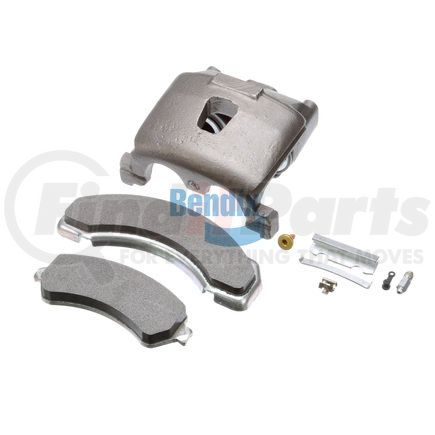 E14775006 by BENDIX - Formula Blue™ Disc Brake Caliper - Remanufactured, Assembly, Loaded, Premium Brake Pads