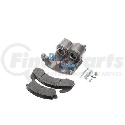 E147880061 by BENDIX - Formula Blue™ Disc Brake Caliper - Remanufactured, Assembly, Loaded, HD Grade Pads