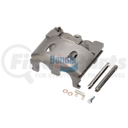 E14670021 by BENDIX - Formula Blue™ Disc Brake Caliper - Remanufactured, Semi-Loaded, Rear, Left