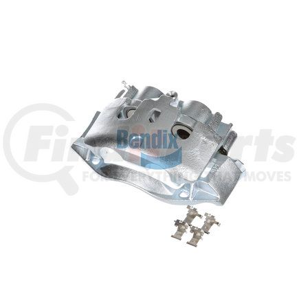 E14671540 by BENDIX - Formula Blue™ Disc Brake Caliper - Remanufactured, Exchange Caliper, Semi-Loaded