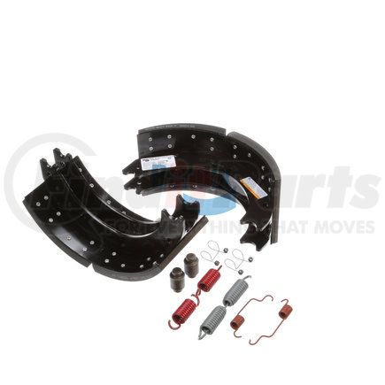 K097907 by BENDIX - Drum Brake Shoe and Lining Kit - Repair Service