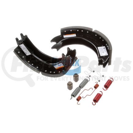 K097971 by BENDIX - Drum Brake Shoe and Lining Kit