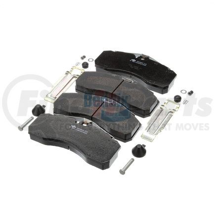 K109319 by BENDIX - Disc Brake Pad Set - with Shims