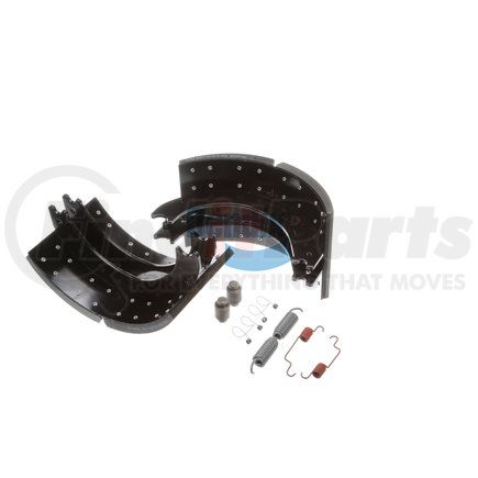 K098152 by BENDIX - Drum Brake Shoe and Lining Kit - Repair Service