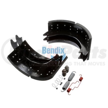 K064847 by BENDIX - Drum Brake Shoe and Lining Kit - Aftermarket, 19.663 lbs (BW)