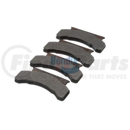 MK224PREM by BENDIX - Disc Brake Pad Set - with Shims