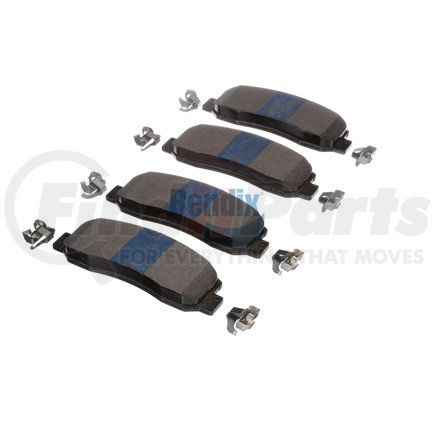 MKD1069 by BENDIX - Disc Brake Pad Set - with Shims