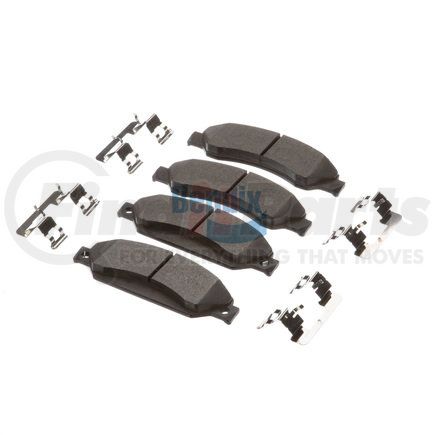 MKD1092 by BENDIX - Disc Brake Pad Set - with Shims