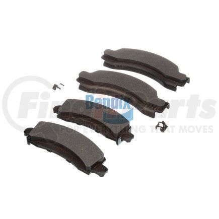 MKD149 by BENDIX - Disc Brake Pad Set - without Shims