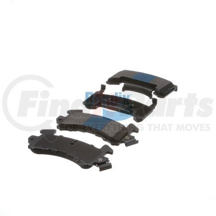 MKD154 by BENDIX - Disc Brake Pad Set - with Shims