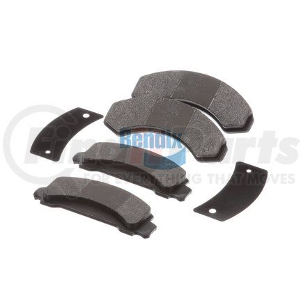 MKD205 by BENDIX - Disc Brake Pad Set - Semi Metallic