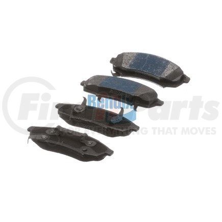 MKD376 by BENDIX - Disc Brake Pad Set