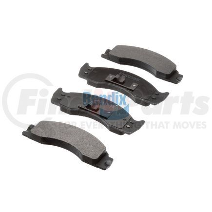 MKD411 by BENDIX - Disc Brake Pad Set