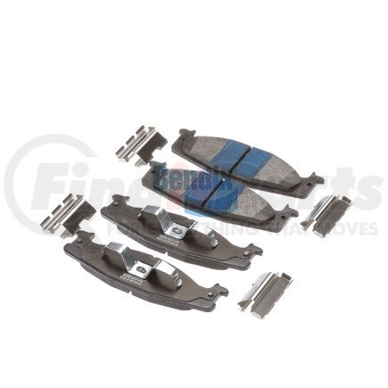 MKD632 by BENDIX - Disc Brake Pad Set - Semi Metallic