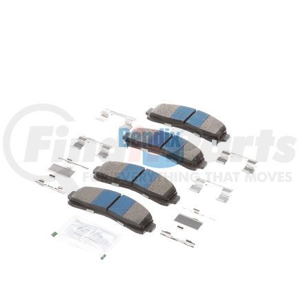 MKD652FM by BENDIX - Disc Brake Pad Set