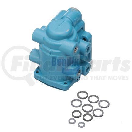 OR284760 by BENDIX - E-7™ Dual Circuit Foot Brake Valve - Remanufactured, CORELESS, Bulkhead Mounted, with Suspended Pedal