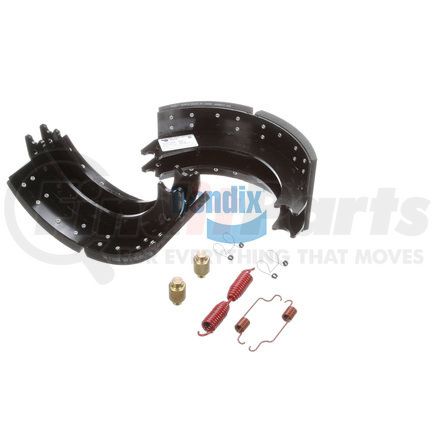 SB4709E2420 by BENDIX - Drum Brake Shoe Kit - New, 16-1/2 in. x 7 in., With Hardware, For Bendix® (Spicer®) Extended Service II Brakes