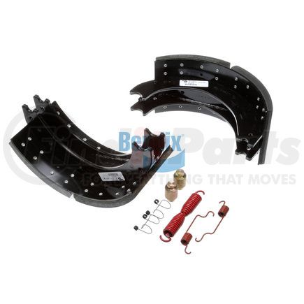 SB4709S21180 by BENDIX - Drum Brake Shoe Kit - New, 10 in. x 8-1/2 in., With Hardware, For Bendix® (Spicer®) Extended Service II / Severe Duty Brakes