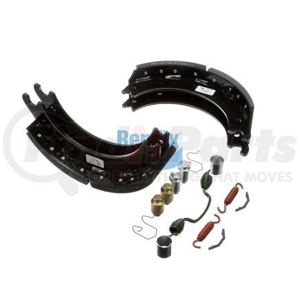 SB4720Q420 by BENDIX - Drum Brake Shoe Kit - New, 16-1/2 in. x 5 in., With Hardware, For Rockwell / Meritor "Q" Brakes