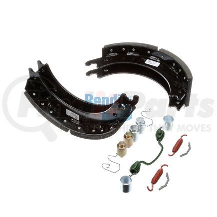 SB4720Q600 by BENDIX - Drum Brake Shoe Kit - New, 16-1/2 in. x 5 in., With Hardware, For Rockwell / Meritor "Q" Brakes
