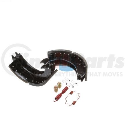 SB4725E21160 by BENDIX - Drum Brake Shoe Kit - New, 16-1/2 in. x 6 in., With Hardware, For Bendix® (Spicer®) Extended Services II Brakes