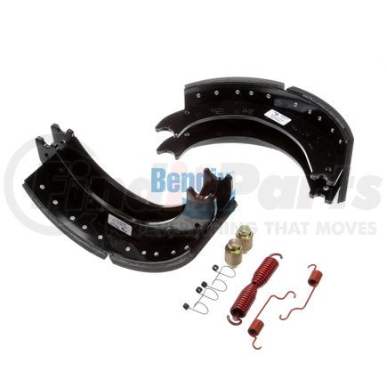 SB4725E2BA233 by BENDIX - Drum Brake Shoe Kit - New, 16-1/2 in. x 6 in., With Hardware, For Bendix® (Spicer®) Extended Services II Brakes
