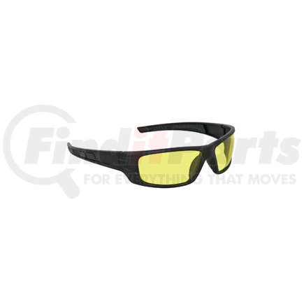 5510-04 by SAS SAFETY CORP - Black Frame VX9™ Safety Glasses with Mirror Lens