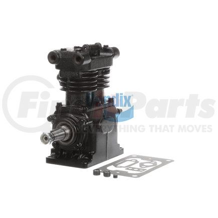 KN7050X by BENDIX - Midland Air Brake Compressor - Remanufactured, Base Mount, Belt Driven, Air/Water Cooling