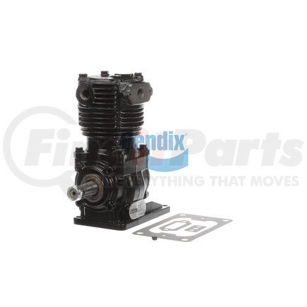 KN85020X by BENDIX - Midland Air Brake Compressor - Remanufactured, Base Mount, Belt Driven, Water Cooling