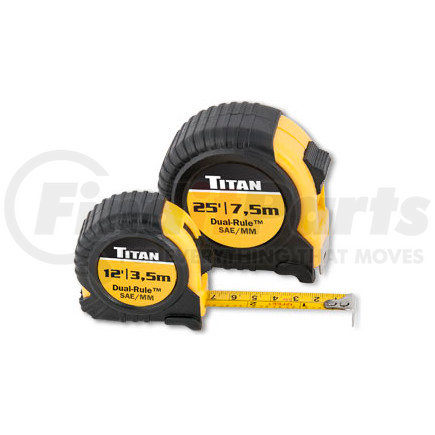 10903 by TITAN - 2 Pc. Dual-Rule™  SAE/Metric  Tape Measures