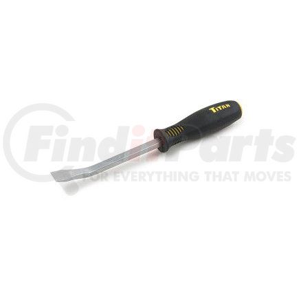 11512 by TITAN - Mini Pry Bar, 8" Long, with TPR Soft Grip Screwdriver Handle