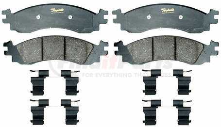 ATD1158C by RAYBESTOS - Brake Parts Inc Raybestos AT Overstock Ceramic Disc Brake Pad Set