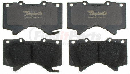 ATD1303C by RAYBESTOS - Disc Brake Pad F