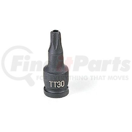 Grey Pneumatic 920TT Socket Driver Bit 1/4" Drive x TT20 Size, 1.38mm Length, Tamper-Proof Star Impact Socket Driver Bit