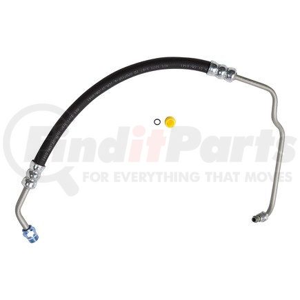 1030 by OMEGA ENVIRONMENTAL TECHNOLOGIES - Power Steering Pressure Line Hose - 16mm Swivel "O" Ring x 5/16" Male "O" Ring