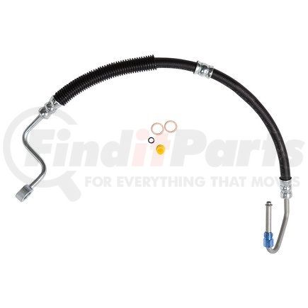 3943 by OMEGA ENVIRONMENTAL TECHNOLOGIES - Power Steering Pressure Line Hose Assembly - 16mm Banjo x 16mm Male "O" Ring