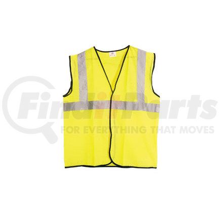 690-1208 by SAS SAFETY CORP - ANSI Class 2 Safety Vest, Yellow, Medium