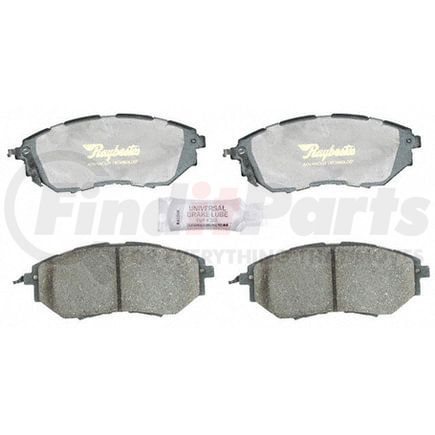 Raybestos ATD1078C Disc Brake Pad Set Brake Parts Inc Raybestos AT Overstock Ceramic Disc Brake Pad Set