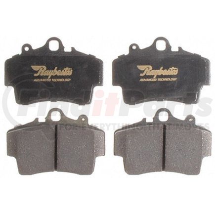 ATD737C by RAYBESTOS - Brake Parts Inc Raybestos AT Overstock Ceramic Disc Brake Pad Set