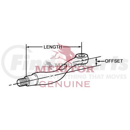 3133W6523K by MERITOR - ARM & KEYS