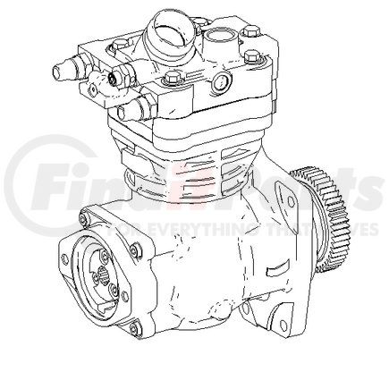 EA4711302515 by DETROIT DIESEL - A/COMPRESSOR