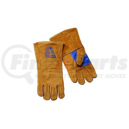 2119B by STEINER - Welding Gloves, B-Series, Side Split Cowhide, Foam Lined, Lg