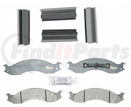 ATD557M by RAYBESTOS - Brake Parts Inc Raybestos AT Overstock Metallic Disc Brake Pad Set