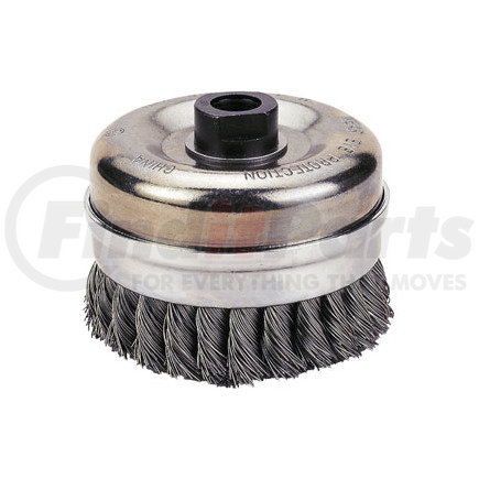 1423-3159 by FIREPOWER - Cup Brush,3" Knotted Wire,