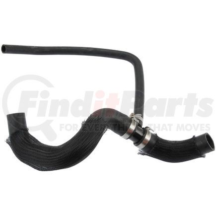 62816 by CONTINENTAL AG - Designed to transfer glycol-based coolant throughout the vehicle's cooling system.  The EPDM tube and cover and the synthetic reinforcement meets or exceeds SAE 20R4EC Class D1 specifications. Exact OEM configuration ensures a perfect fit. 