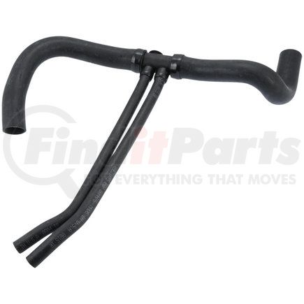 62844 by CONTINENTAL AG - Designed to transfer glycol-based coolant throughout the vehicle's cooling system.  The EPDM tube and cover and the synthetic reinforcement meets or exceeds SAE 20R4EC Class D1 specifications. Exact OEM configuration ensures a perfect fit.