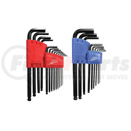 580 by ATD TOOLS - SAE Metric Long Arm Ball End Hex Key Set, 22pc