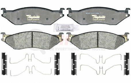 ATD1066M by RAYBESTOS - Disc Brake Pad Set Semi Metallic