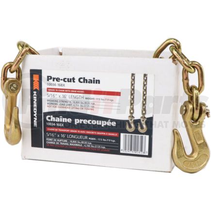 10034-16BX by KINEDYNE - BOXED CHAIN 16FT- 5/16" *D