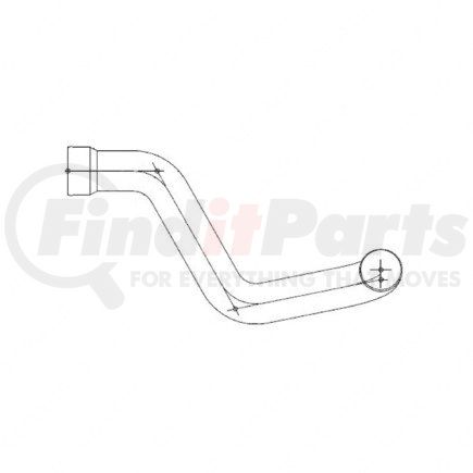 01-26888-000 by FREIGHTLINER - PIPE-CHAR